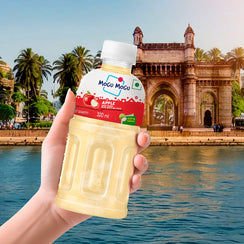 Mogu Mogu Apple Juice with Nata de Coco | 320ml  (Pack of 6)