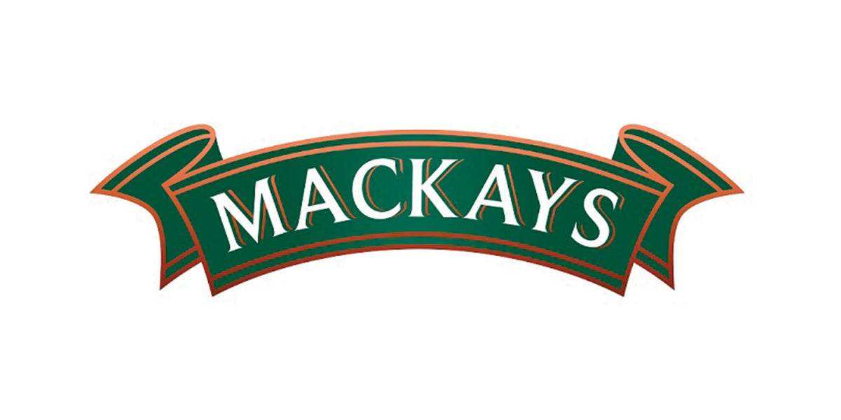 Mackays logo on a white background