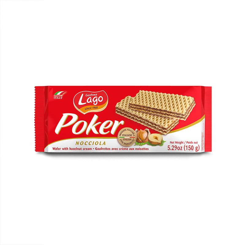 Hazelnut Poker Wafers
