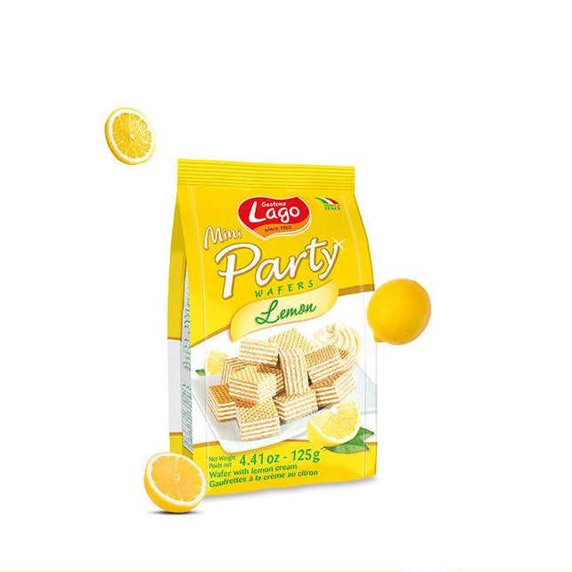 Buy Snack Foods "Lemon Cream Mini Party Wafers" by Gastone Lago, Default Title