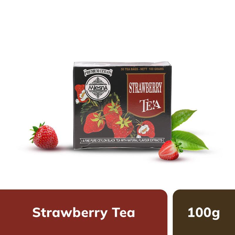 Buy Tea & Infusions "Strawberry Tea" by Mlesna, Pack of 1