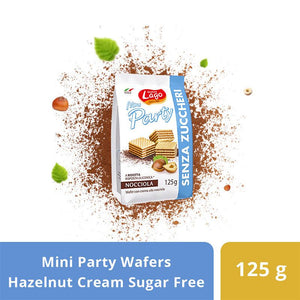 Buy Snack Foods "Hazelnut Cream Sugar Free Mini Party Wafers" by Gastone Lago, Default Title