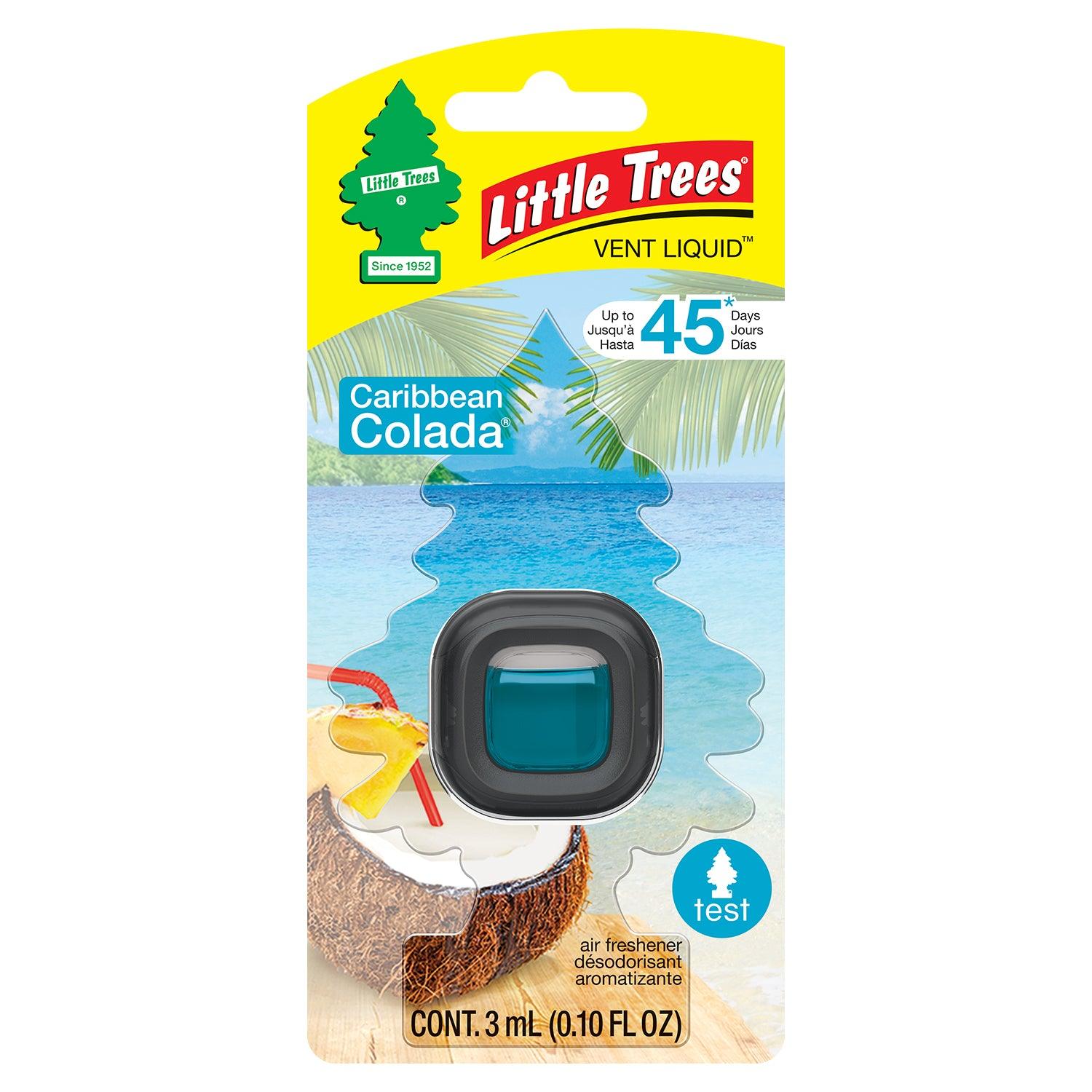 Car Air Freshener Caribbean Colada Vent Liquid