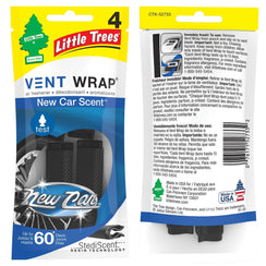Little Trees Car Air Freshener New Car Scent Vent Wrap