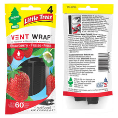 Little Trees Car Air Freshener Strawberry Vent Wrap